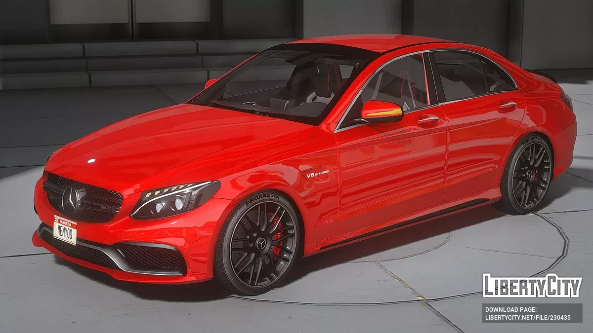 Mercedes-Benz C63S AMG W205 / GTA 5