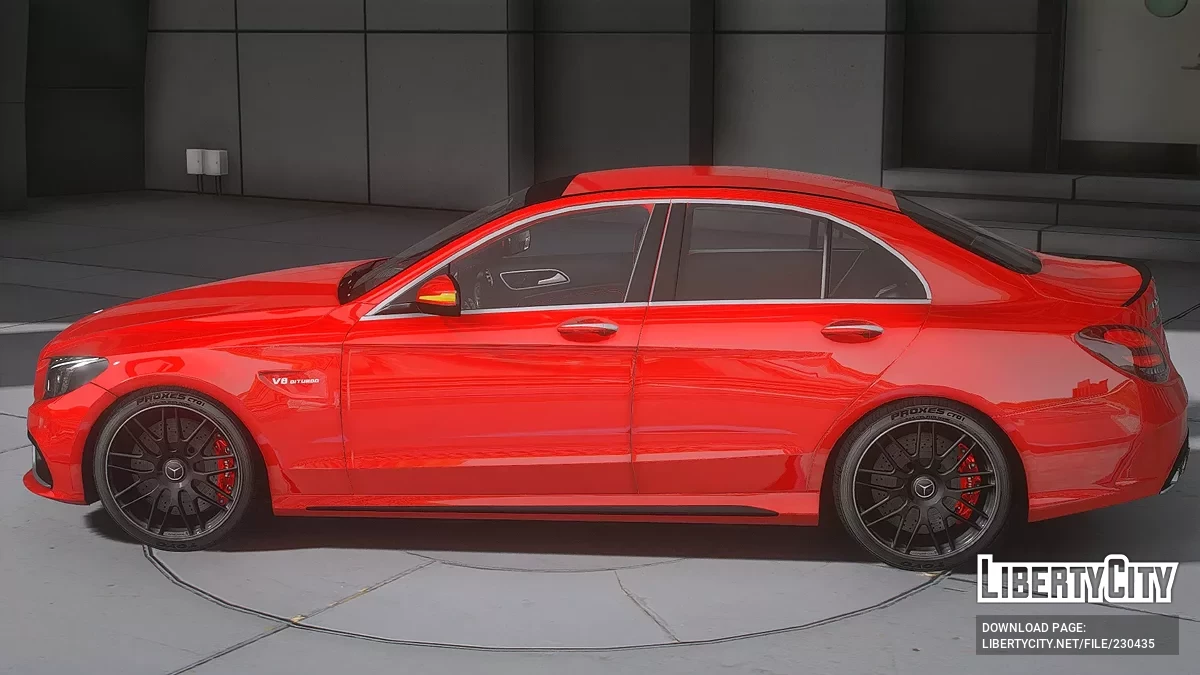 Mercedes-Benz C63S AMG W205 / GTA 5