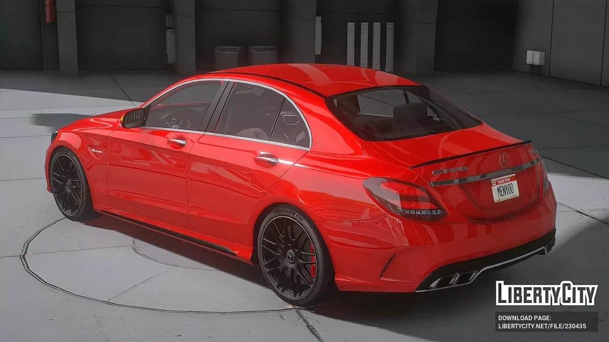 Mercedes-Benz C63S AMG W205 / GTA 5