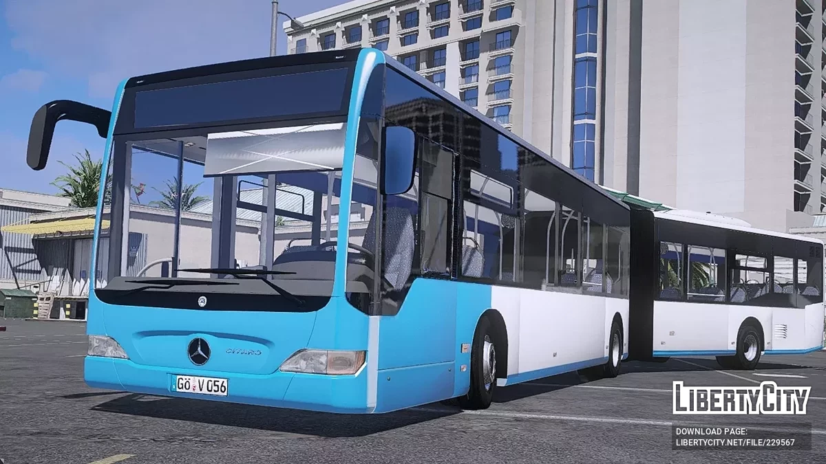 Mercedes-Benz Citaro G v1.1 / GTA 5