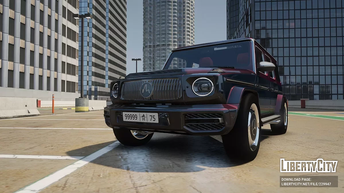 Mercedes-Benz G-класс [ G-Royal | BETA | Дополнение ] / GTA 5