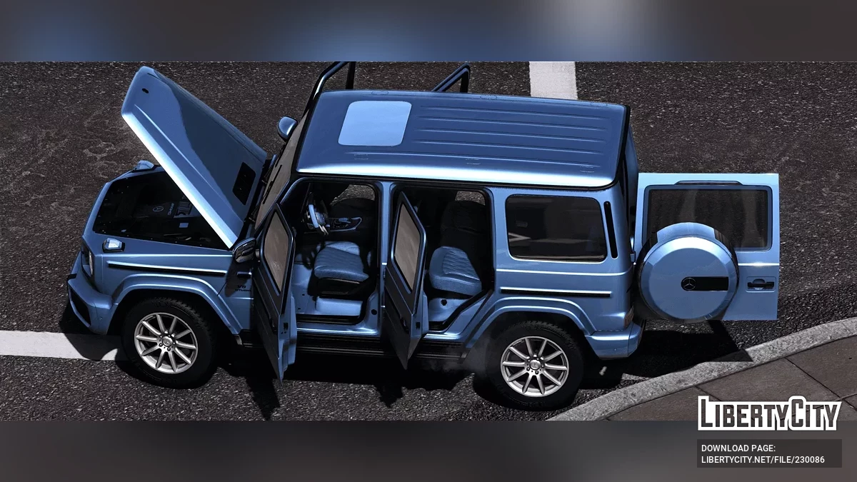Mercedes-Benz G63 AMG 2019 v1.1 / GTA 5