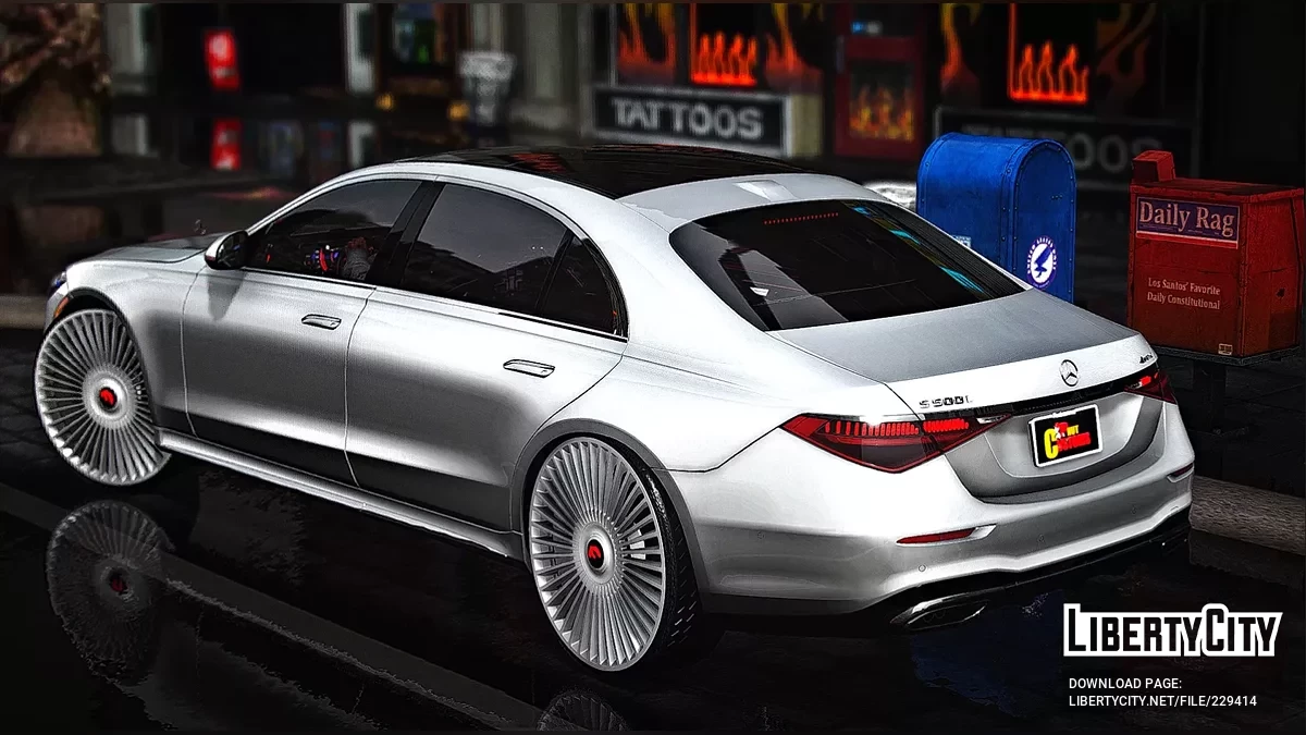 Mercedes-Benz S500 4Matic On Forgiatos / GTA 5