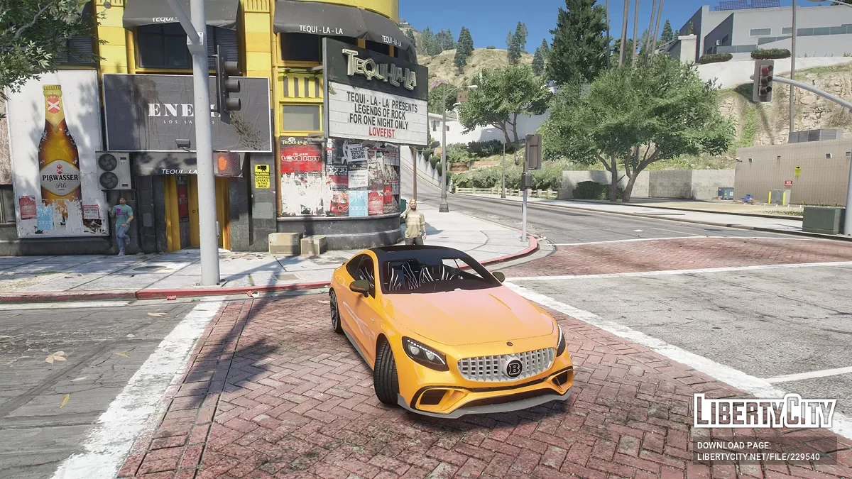 Mercedes-Benz S63 Coupe Brabus 800 v1.0 / GTA 5