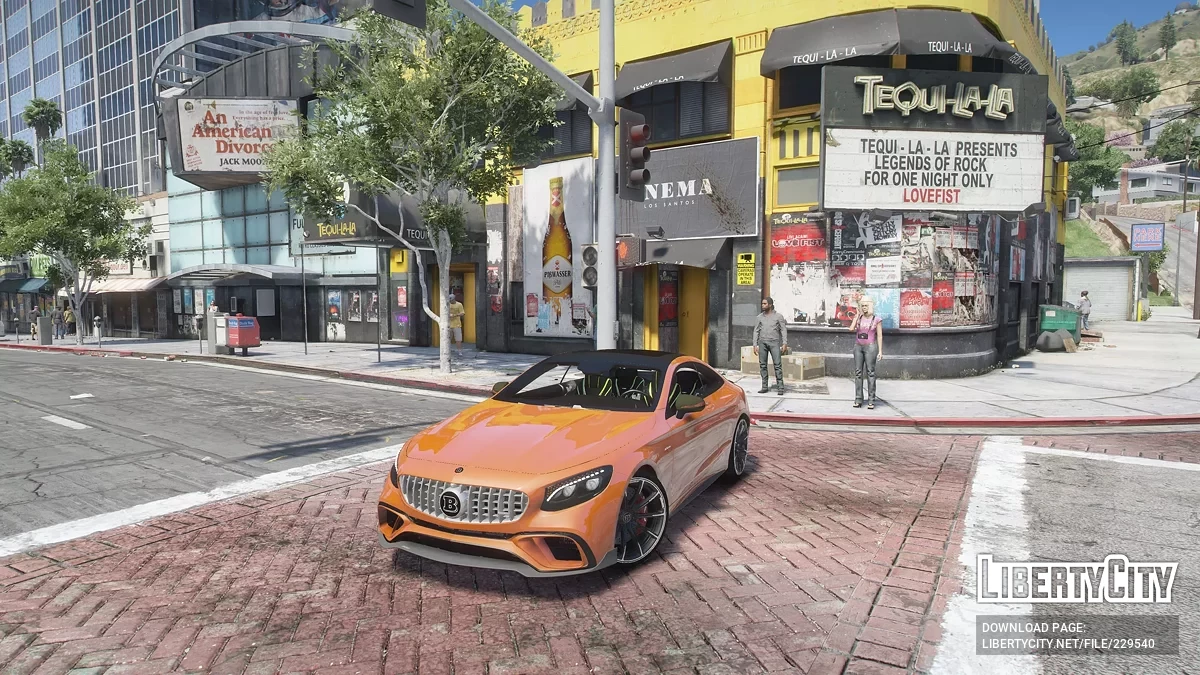 Mercedes-Benz S63 Coupe Brabus 800 v1.0 / GTA 5