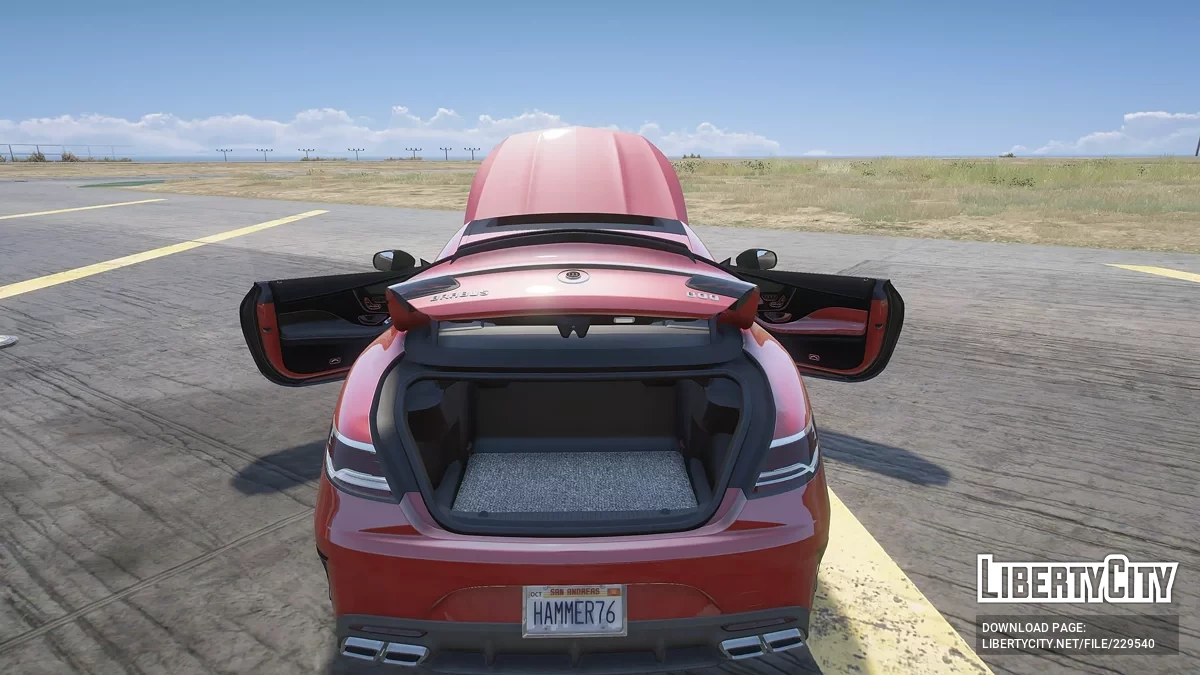 Mercedes-Benz S63 Coupe Brabus 800 v1.0 / GTA 5