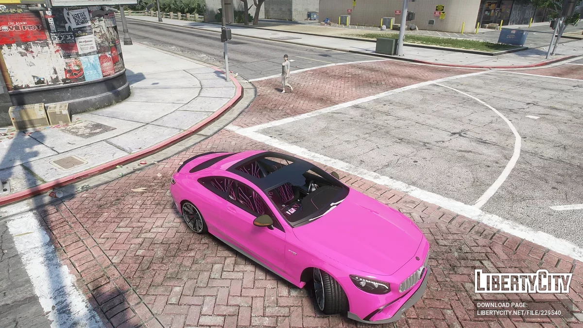 Mercedes-Benz S63 Coupe Brabus 800 v1.0 / GTA 5