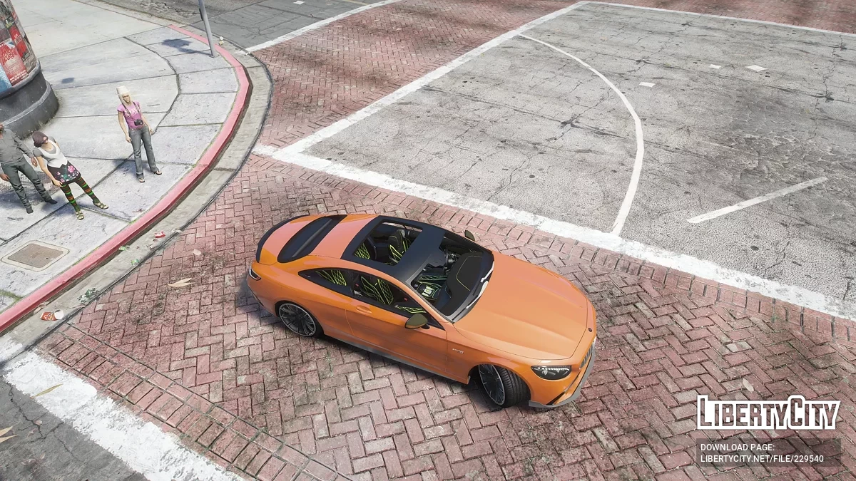 Mercedes-Benz S63 Coupe Brabus 800 v1.0 / GTA 5