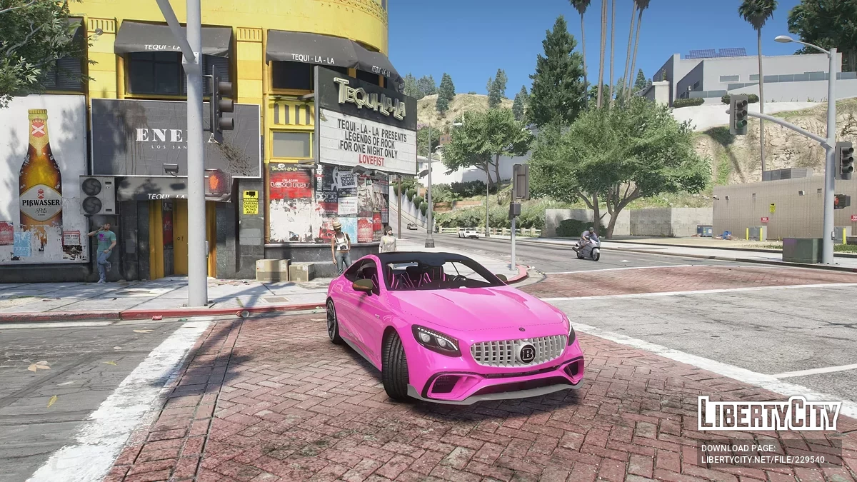 Mercedes-Benz S63 Coupe Brabus 800 v1.0 / GTA 5