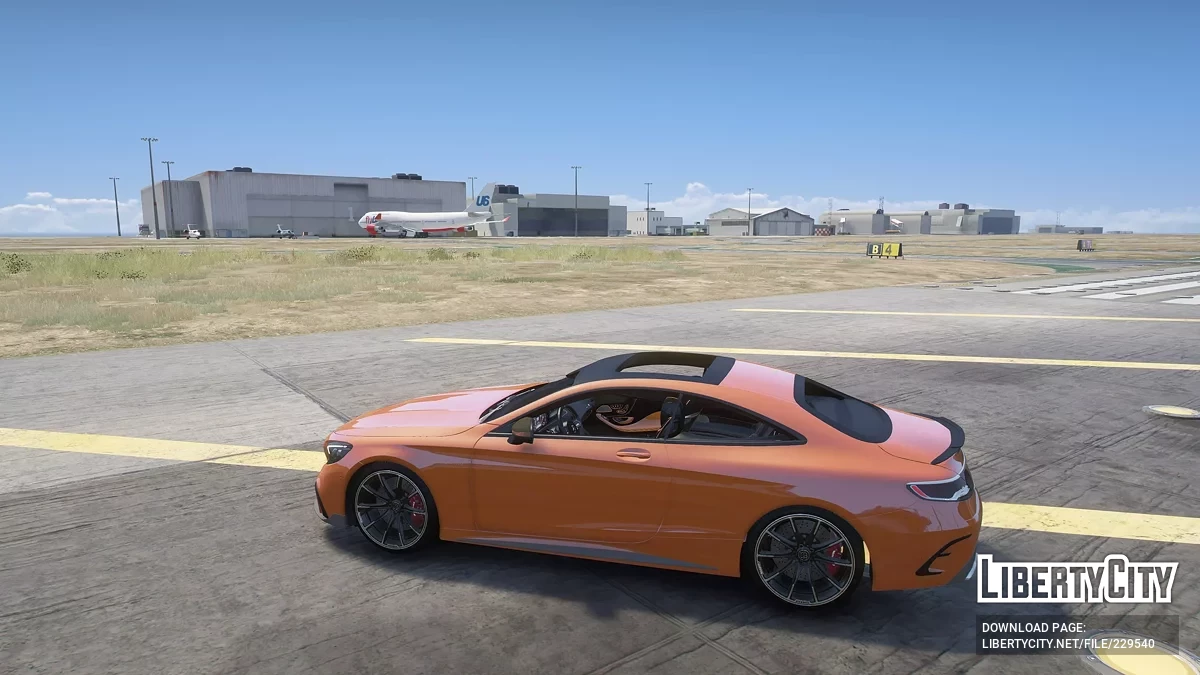 Mercedes-Benz S63 Coupe Brabus 800 v1.0 / GTA 5