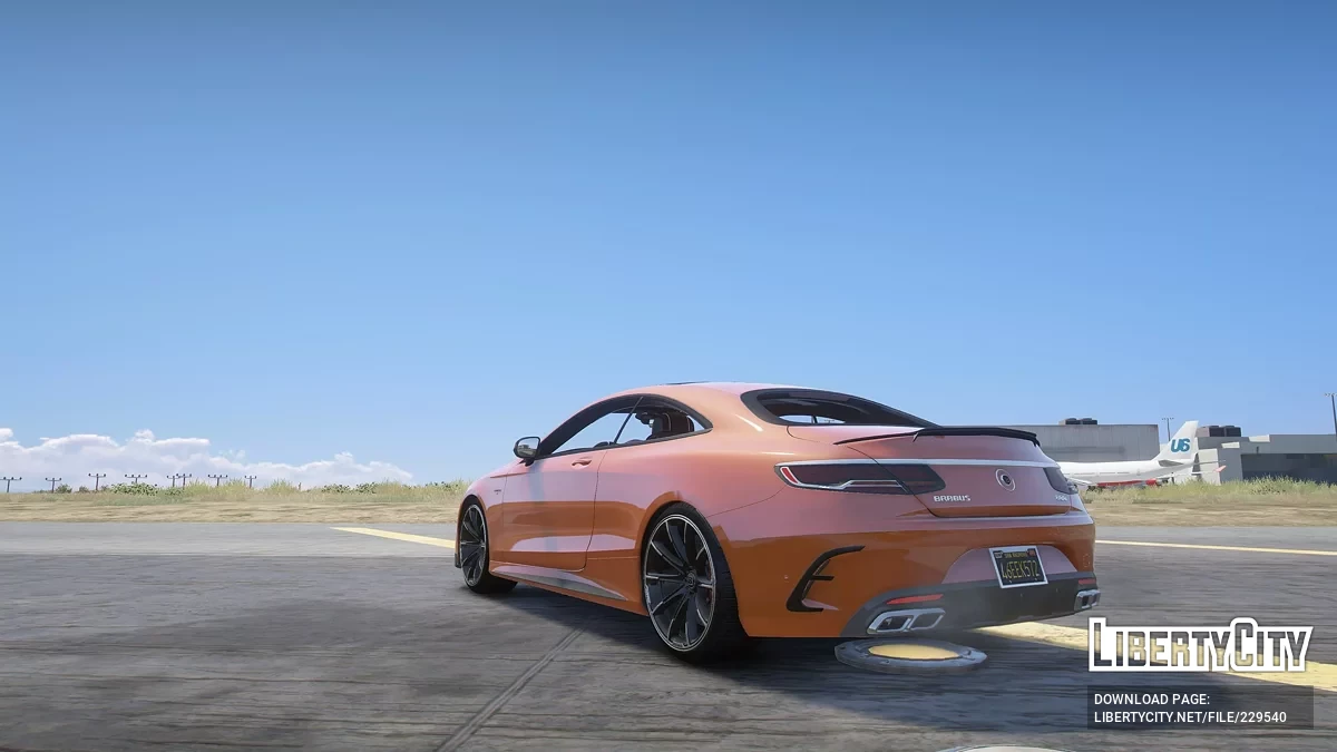 Mercedes-Benz S63 Coupe Brabus 800 v1.0 / GTA 5