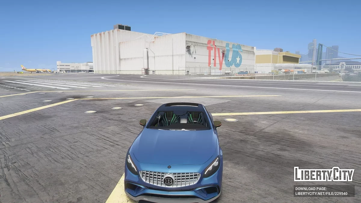 Mercedes-Benz S63 Coupe Brabus 800 v1.0 / GTA 5