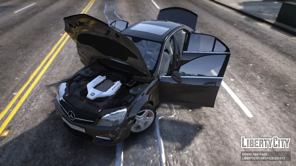 Mercedes-Benz C200 Kompressor 2012 v1.0 / GTA 5