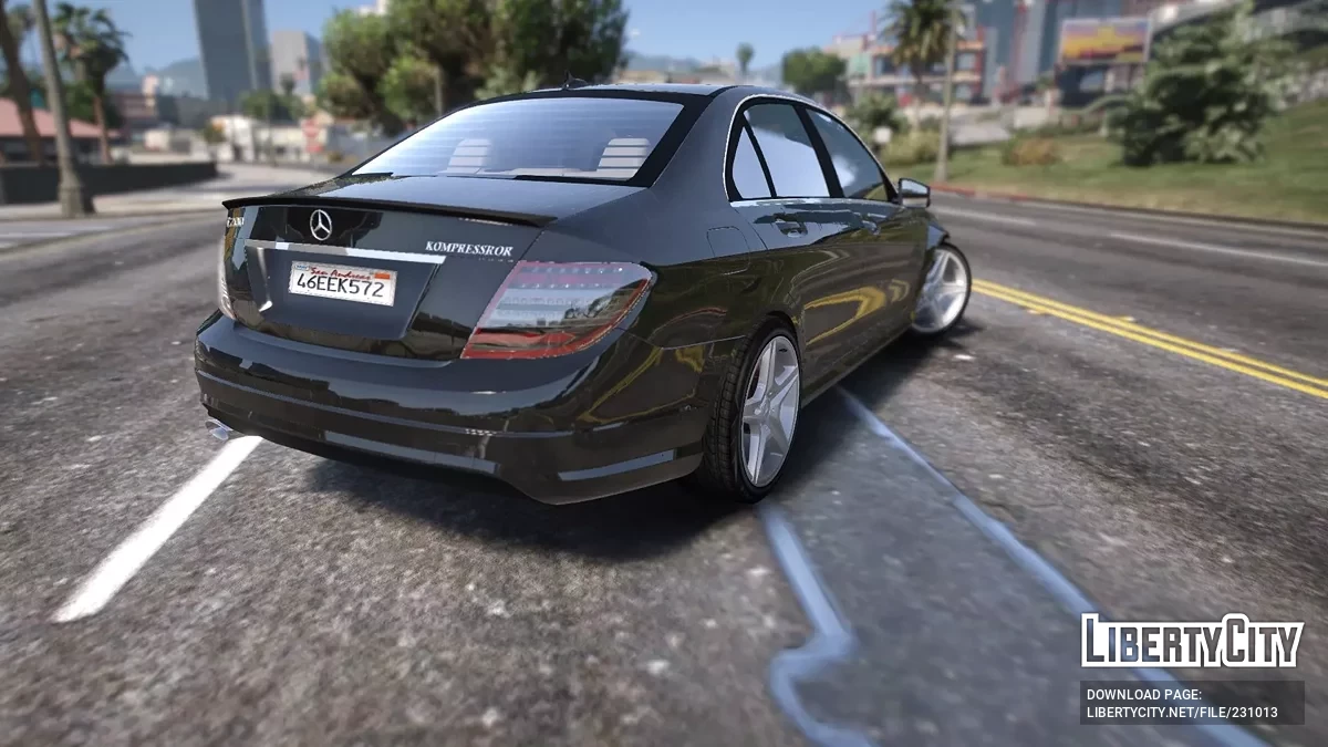 Mercedes-Benz C200 Kompressor 2012 v1.0 / GTA 5