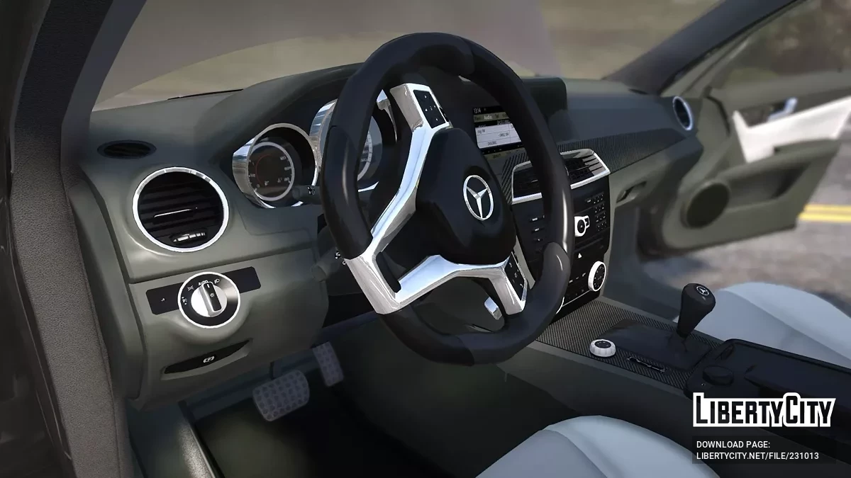 Mercedes-Benz C200 Kompressor 2012 v1.0 / GTA 5