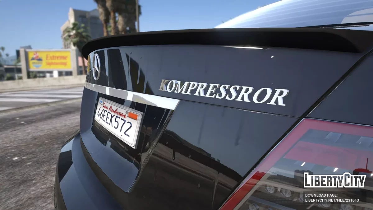 Mercedes-Benz C200 Kompressor 2012 v1.0 / GTA 5