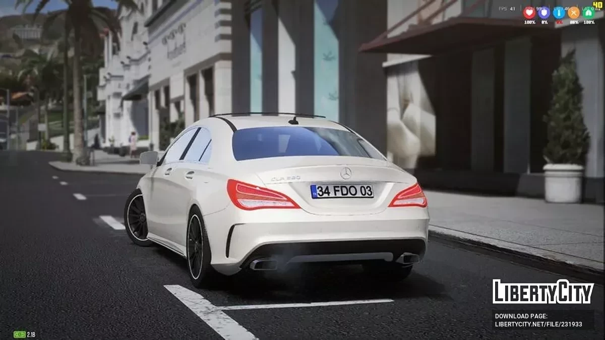 2014 Mercedes-Benz CLA220 / GTA 5
