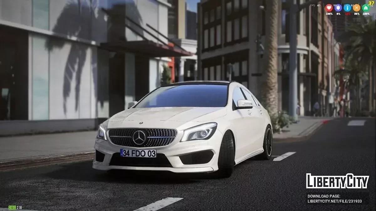 2014 Mercedes-Benz CLA220 / GTA 5
