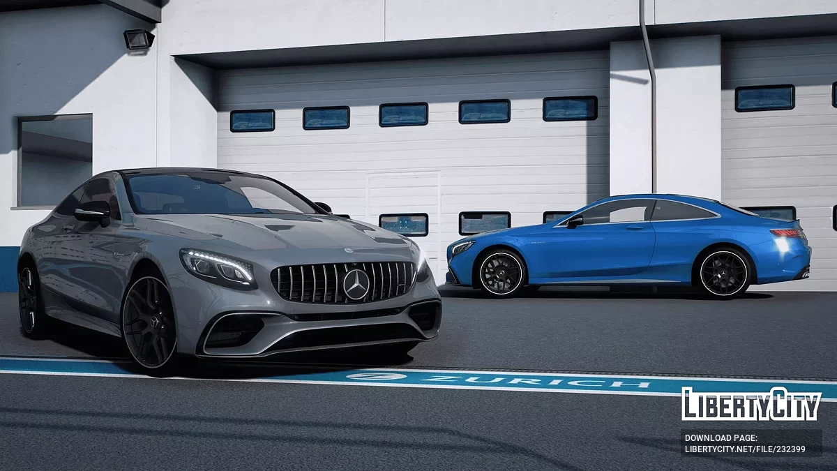 2018 Mercedes-Benz S63 AMG Coupe v1.0 / GTA 5