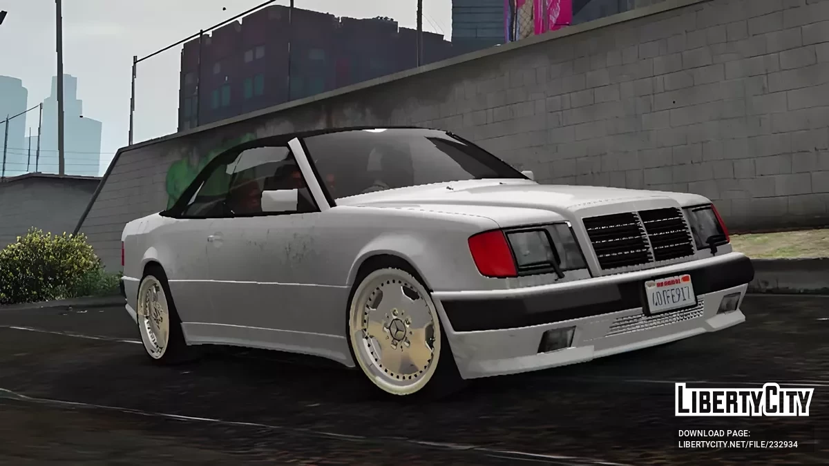 Mercedes 300CE-24 Cabrio AMG [Add-On | Animated Roof] / GTA 5