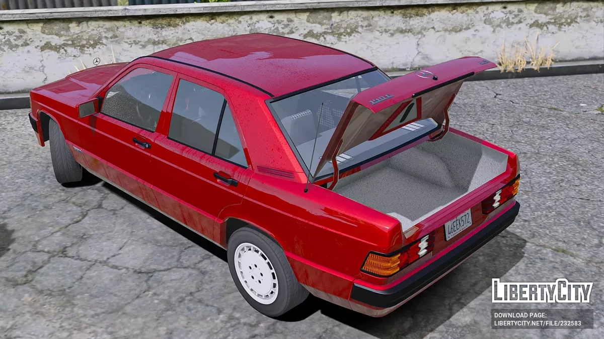 Mercedes-Benz 190E 2.31990 v1.0 / GTA 5