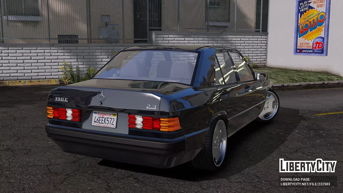 Mercedes-Benz 190E 2.31990 v1.0 / GTA 5