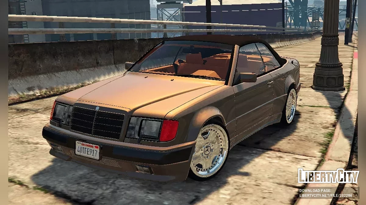 Mercedes-Benz 300CE-24 Cabrio AMG [Add-On | Animated Roof] / GTA 5