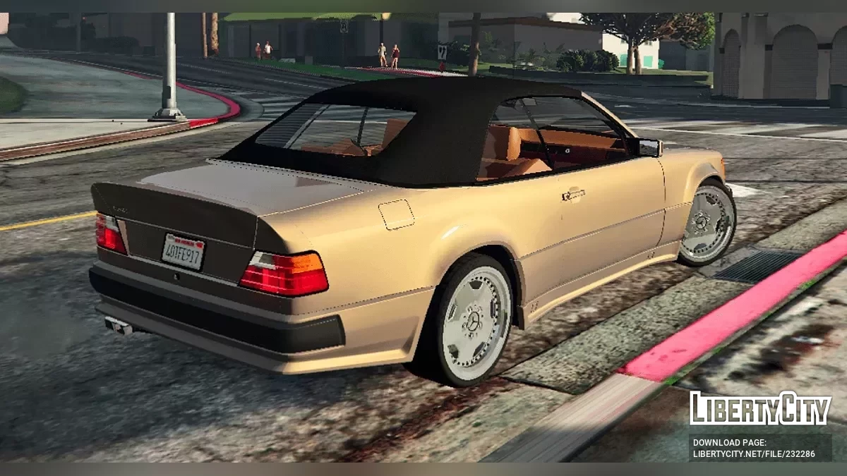 Mercedes-Benz 300CE-24 Cabrio AMG [Add-On | Animated Roof] / GTA 5