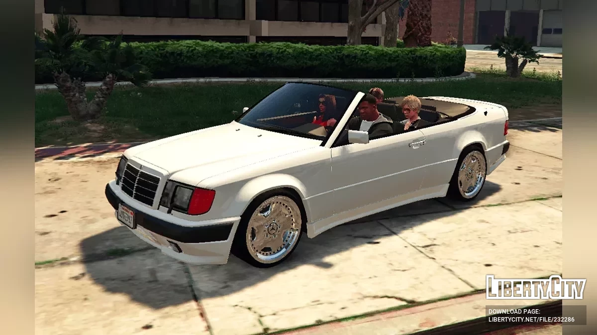 Mercedes-Benz 300CE-24 Cabrio AMG [Add-On | Animated Roof] / GTA 5