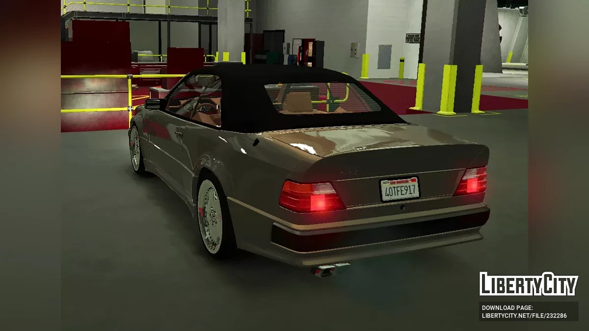 Mercedes-Benz 300CE-24 Cabrio AMG [Add-On | Animated Roof] / GTA 5