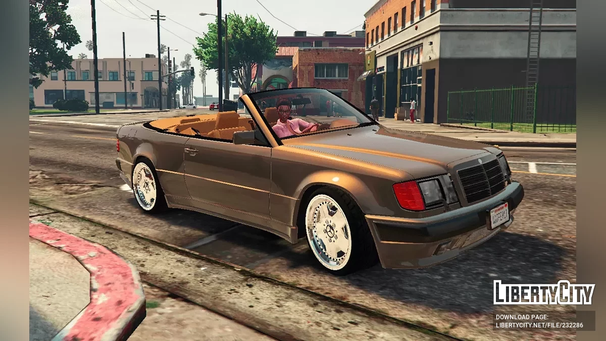 Mercedes-Benz 300CE-24 Cabrio AMG [Add-On | Animated Roof] / GTA 5