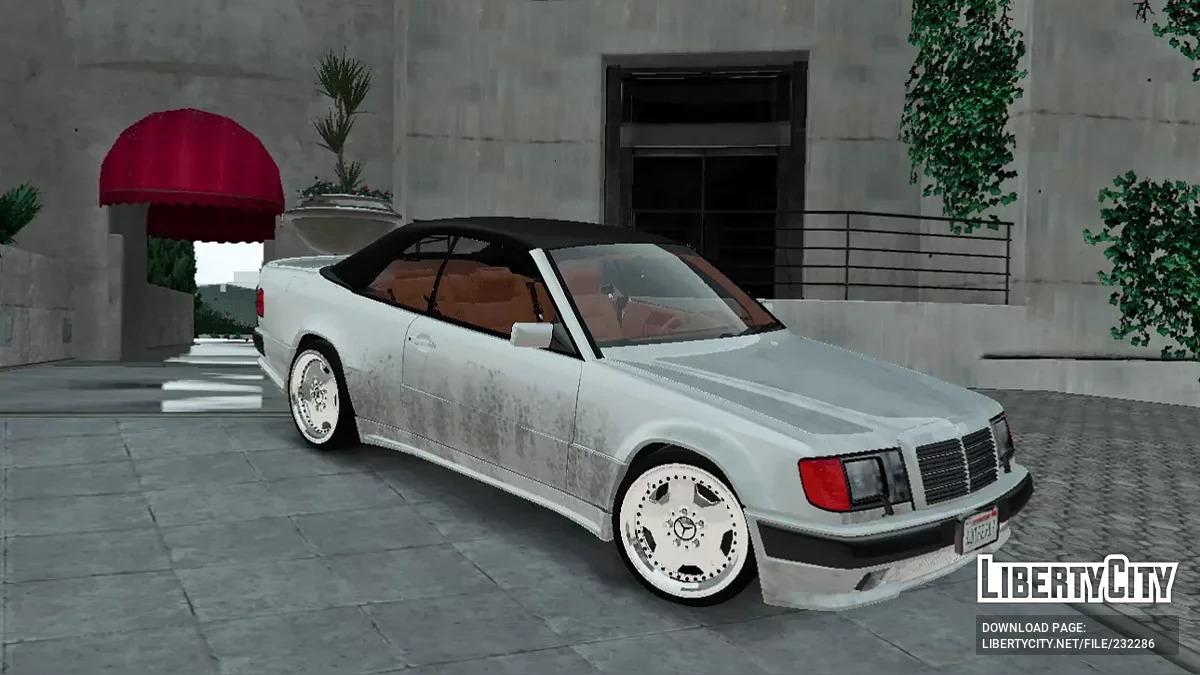 Mercedes-Benz 300CE-24 Cabrio AMG [Add-On | Animated Roof] / GTA 5