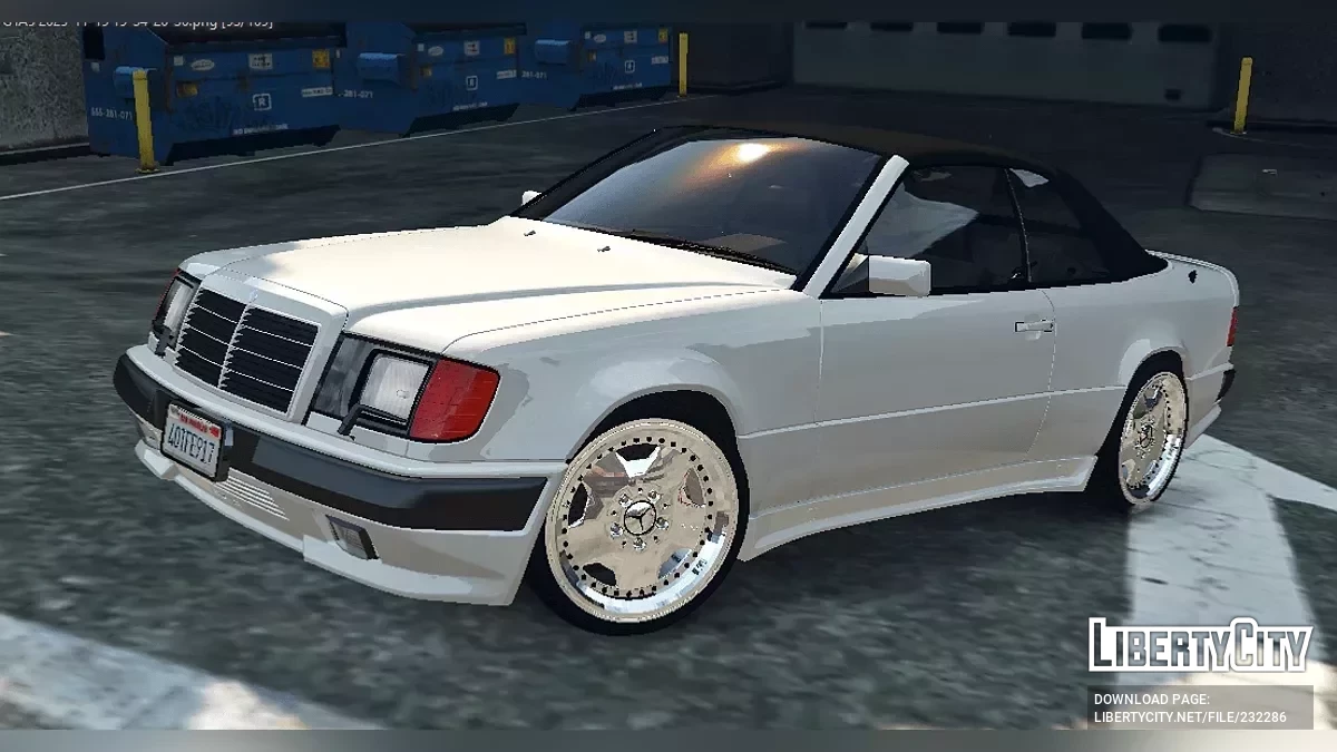 Mercedes-Benz 300CE-24 Cabrio AMG [Add-On | Animated Roof] / GTA 5