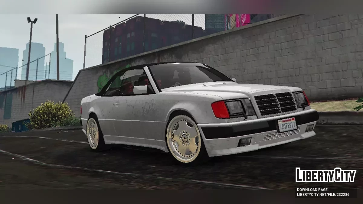 Mercedes-Benz 300CE-24 Cabrio AMG [Add-On | Animated Roof] / GTA 5