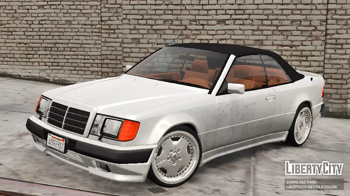 Mercedes-Benz 300CE-24 Cabrio AMG [Add-On | Animated Roof] / GTA 5