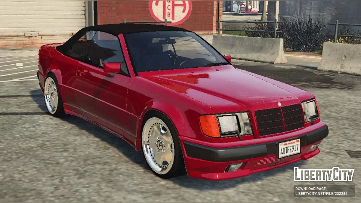 Mercedes-Benz 300CE-24 Cabrio AMG [Add-On | Animated Roof] / GTA 5