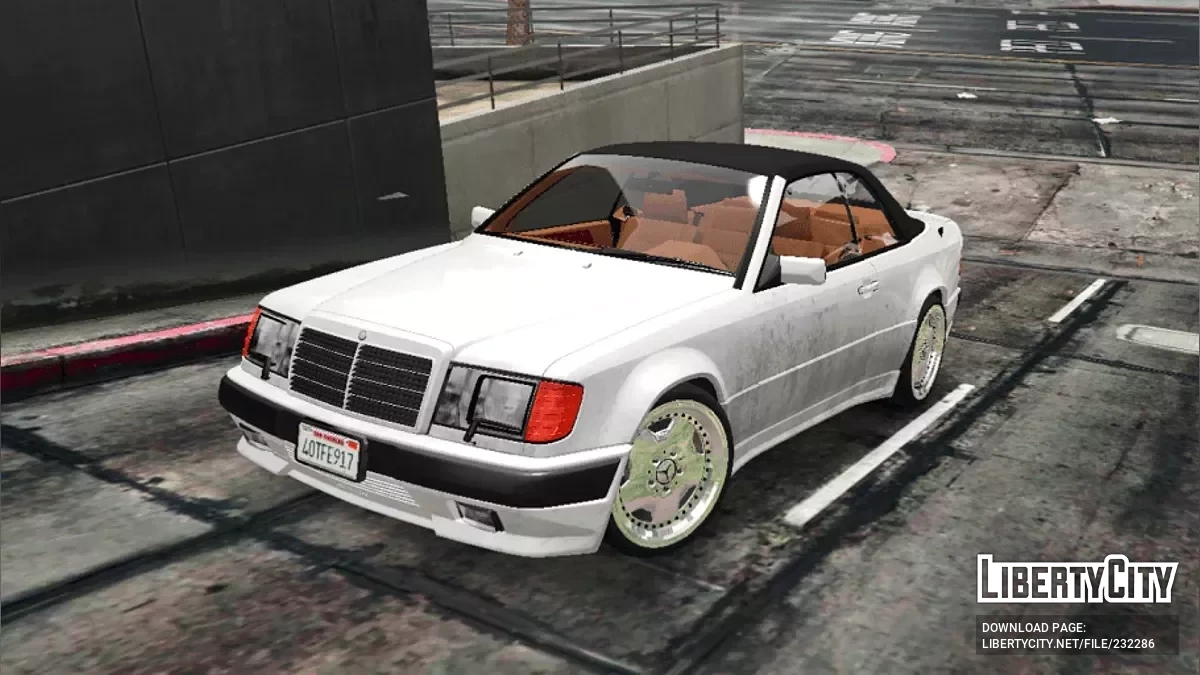 Mercedes-Benz 300CE-24 Cabrio AMG [Add-On | Animated Roof] / GTA 5