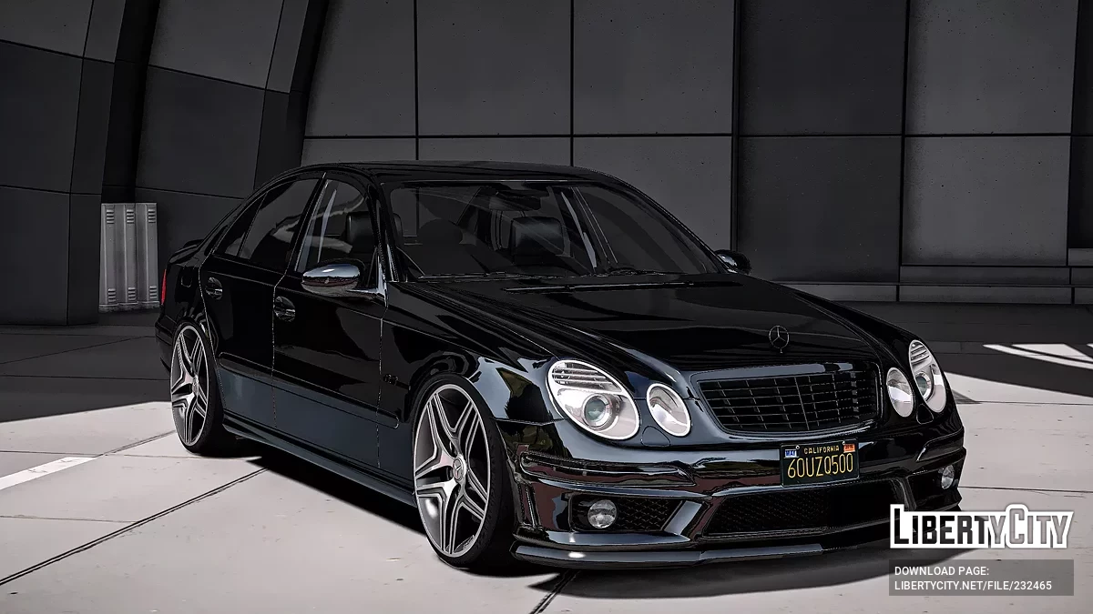 Mercedes-Benz E63 AMG W211 2008 / GTA 5
