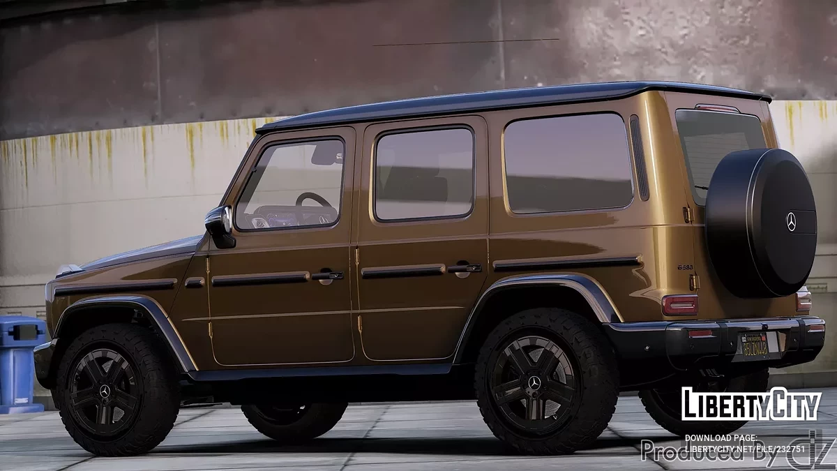 Mercedes Benz G580 EQ Technology & Off-Road Package 2025 / GTA 5