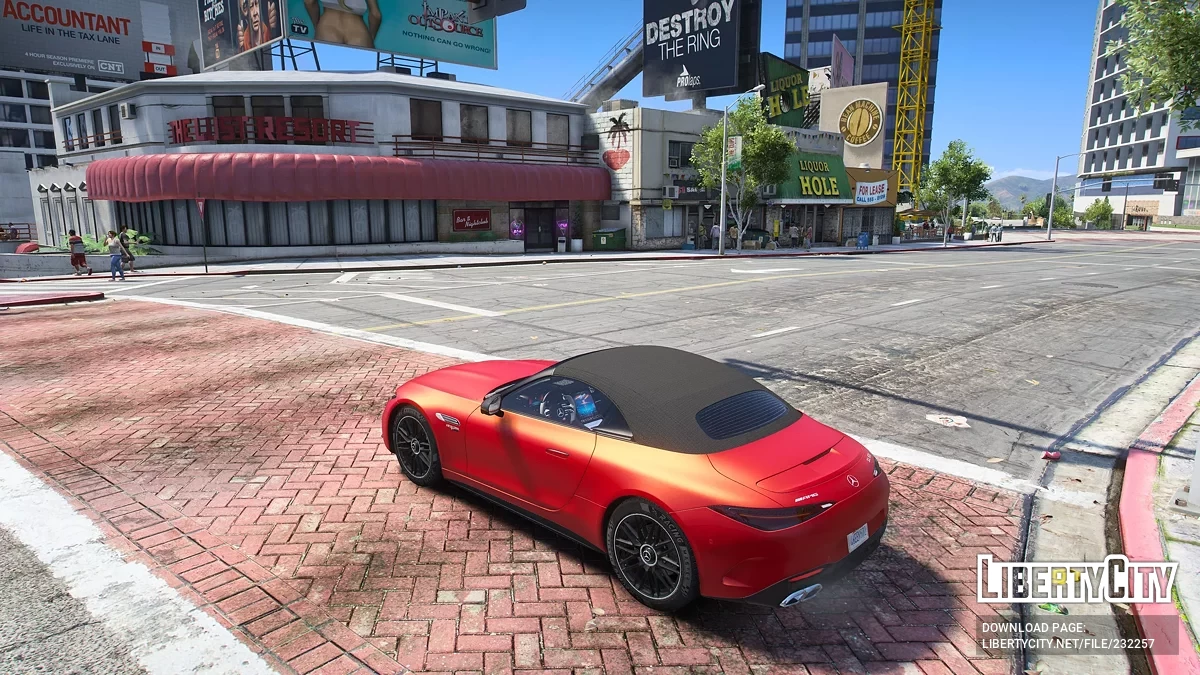 Mercedes-Benz SL 63 AMG v1.0 / GTA 5