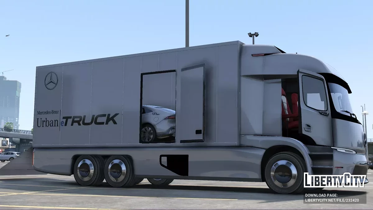 Mercedes-Benz Urban E-Truck / GTA 5