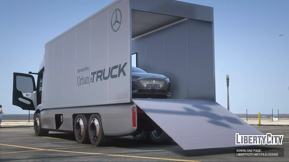 Mercedes-Benz Urban E-Truck / GTA 5