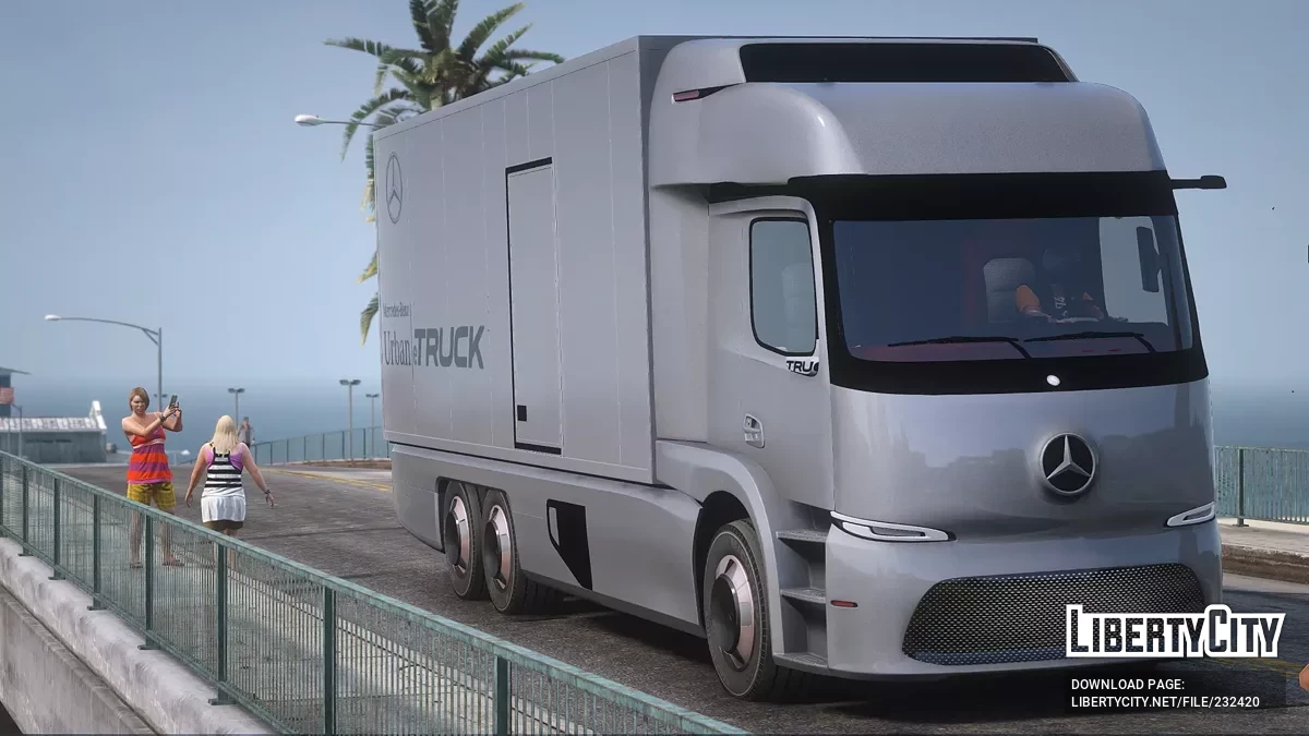 Mercedes-Benz Urban E-Truck / GTA 5