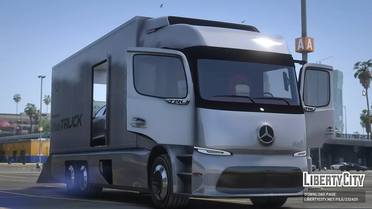 Mercedes-Benz Urban E-Truck / GTA 5