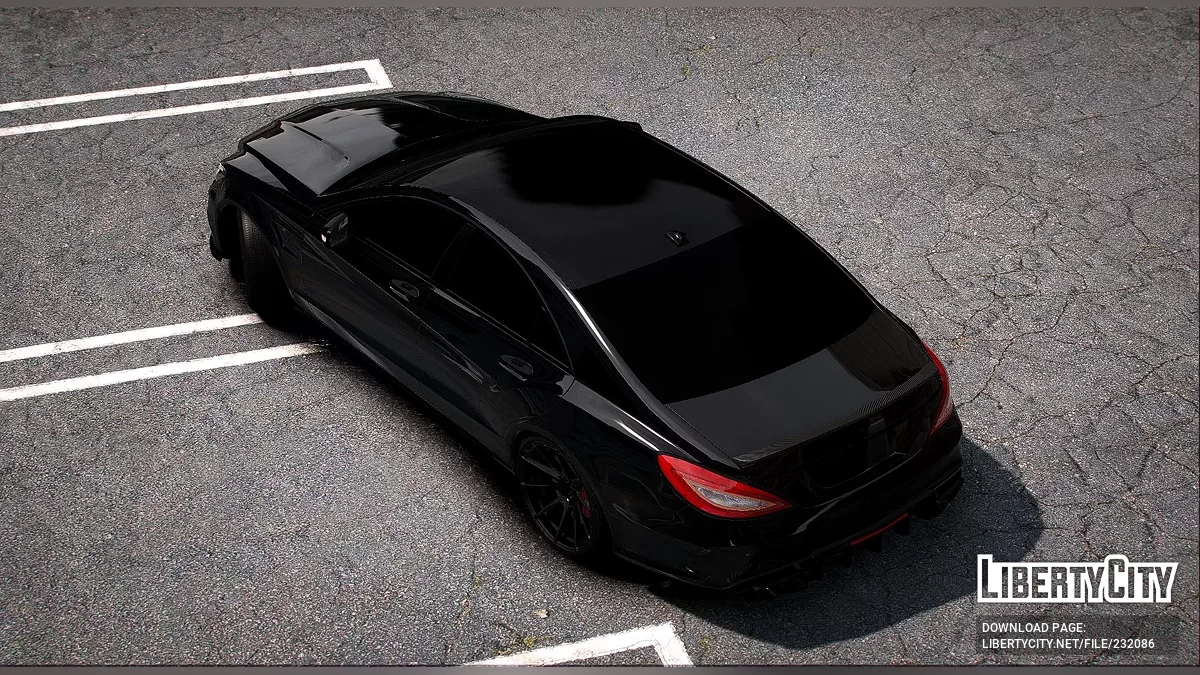 Mercedes CLS 63s Black / GTA 5