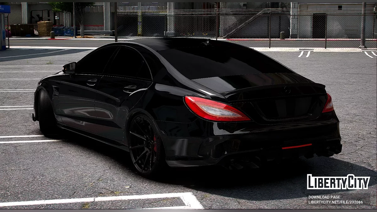 Mercedes CLS 63s Black / GTA 5