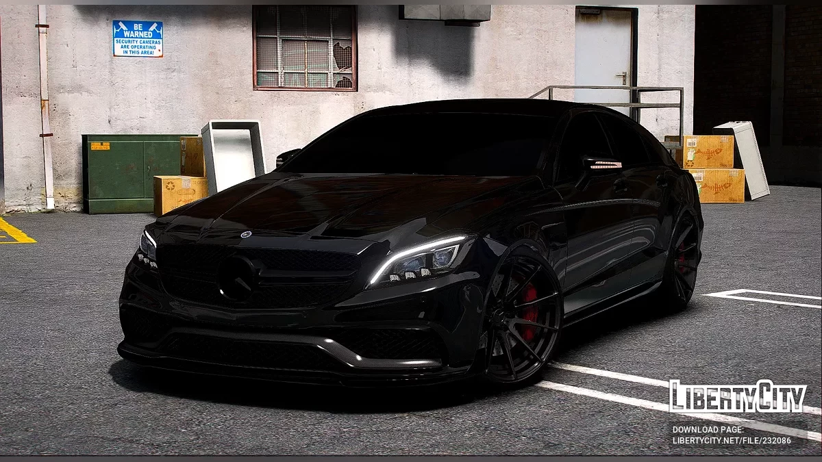 Mercedes CLS 63s Black / GTA 5