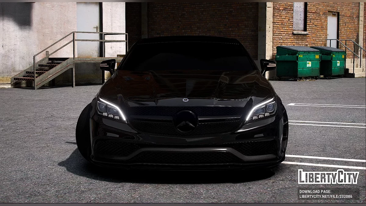 Mercedes CLS 63s Black / GTA 5