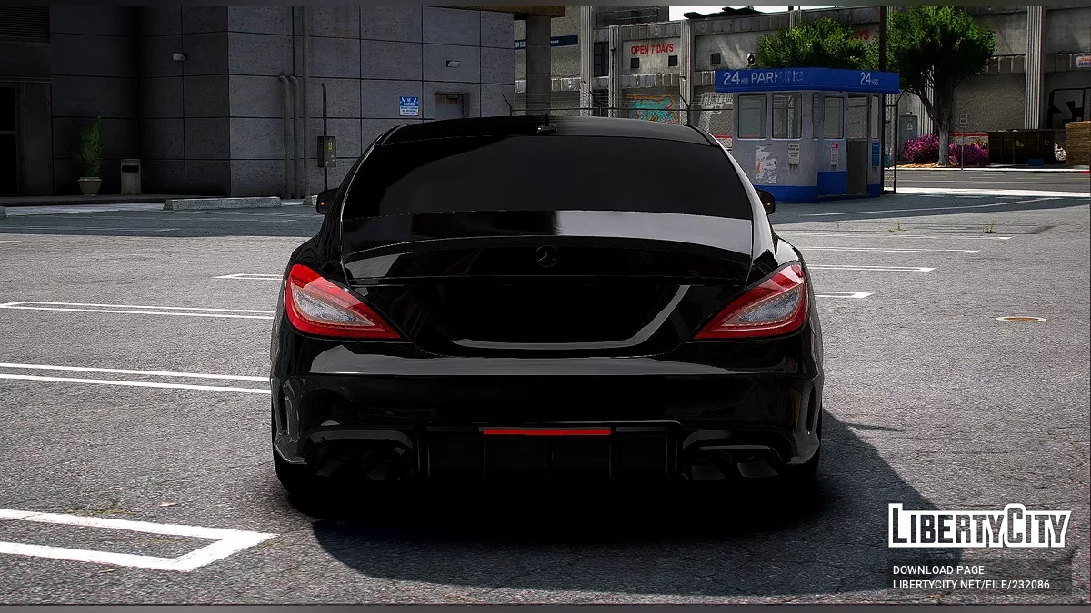 Mercedes CLS 63s Black / GTA 5