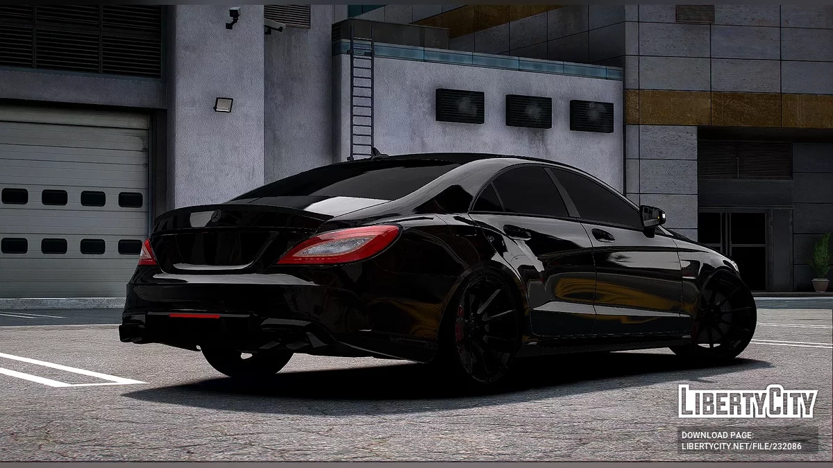 Mercedes CLS 63s Black / GTA 5